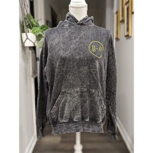 Twenty One Pilots Trench Hoodie Album Tour Concert Colortone Tag M Grey Acidwash